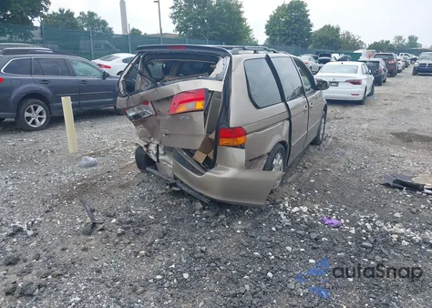 2003 Honda Odyssey Ex-L from USA, damaged, VIN 5FNRL18073B157684